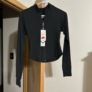 Black Zip-Up BBL Jacket